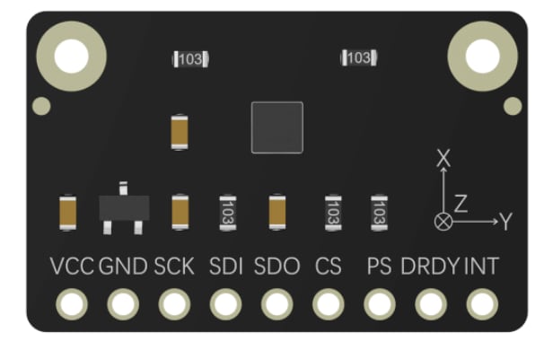 DFRobot Fermion: BMM150 Triple Axis Magnetometer Sensor